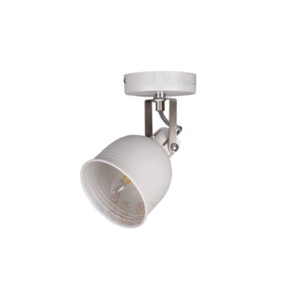 Immagine di LAMPADA A SOFFITTO E PARETE - DERATO 1XE14 - BIANCO