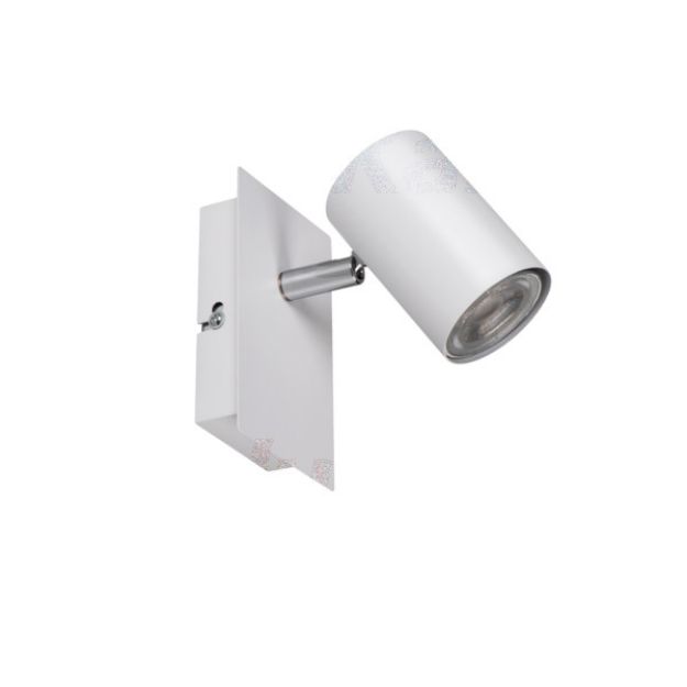 Immagine di FARETTI DIREZIONALI DA SOFFITTO E PARETE - EVALO 1XGU10 - BIANCO 