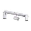 Immagine di FARETTI DIREZIONALI DA SOFFITTO E PARETE - EVALO 3XGU10 - BIANCO