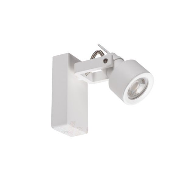 Immagine di FARETTO DIREZIONALE SOFFITTO E PARETE - 1XGU10 SONDA II - BIANCO