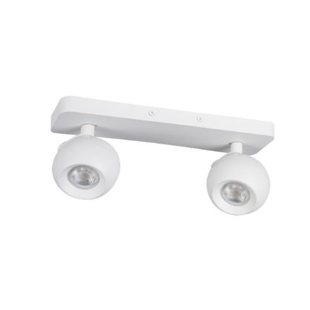 Immagine di FARETTI DIREZIONALI SOFFITTO E PARETE - 2XGU10 GALOBA - BIANCO 