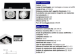 Immagine di MULTIFARETTO A INCASSO - TIPO DOWNLIGHT - MERIL DLP-250-W  - 195*95 - 30° - FORO 195*95