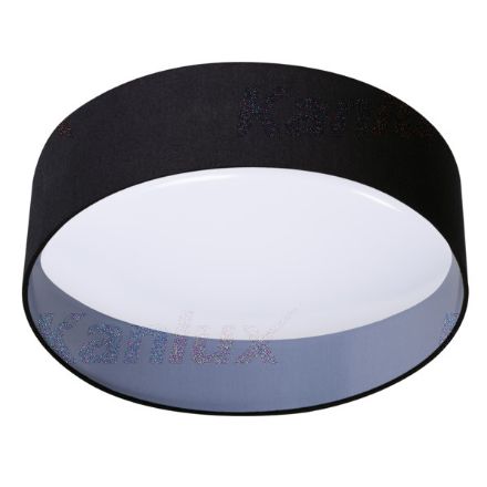 Immagine di PLAFONIERA A SOFFITTO LED - 17,5W - 116*400 - IP20 - NERO RIFA