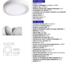Immagine di PLAFONIERA LED CIRCOLARE  - 4000K - IP20 110° - BIANCO CARSA