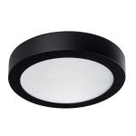 Immagine di PLAFONIERA LED CIRCOLARE - 4000K - IP20 110° - NERO CARSA