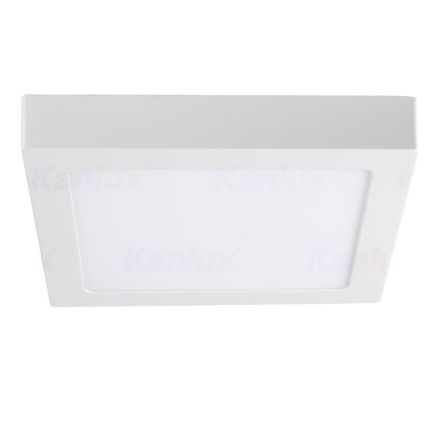 Immagine di PLAFONIERA LED QUADRATA - 4000K - IP20 110° - BIANCO KANTI