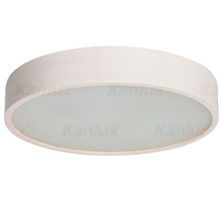 Immagine di PLAFONIERA A SOFFITTO CON LAMPADINA - E27 - IP20 - QUERCIA SONOMA JASMIN 