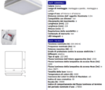 Immagine di ILLUMINAZIONE SOFFITTO E PARETE A LED - IP54 - NW - BIANCO BENO QUADRATO - DISPONIBILE CON E SENZA SENSORE 