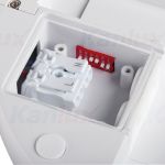 Immagine di ILLUMINAZIONE SOFFITTO E PARETE A LED - IP54 - NW - BIANCO BENO QUADRATO - DISPONIBILE CON E SENZA SENSORE 