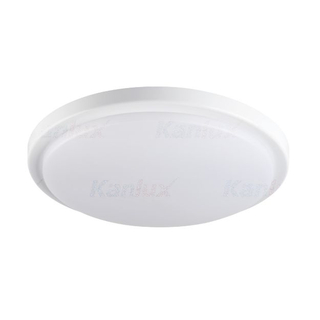 Immagine di PLAFONIERA SOFFITTO E PARETE A LED - IP 54 - NW - BIANCO ORTE - DISPONIBILE CON E SENZA SENSORE 