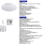 Immagine di PLAFONIERA SOFFITTO E PARETE A LED - IP 54 - NW - BIANCO ORTE - DISPONIBILE CON E SENZA SENSORE 