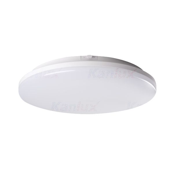 Immagine di PLAFONIERA SOFFITTO E PARETE A LED - IP 65 - NW - BIANCO STIVI - DISPONIBILE CON E SENZA SENSORE