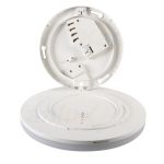 Immagine di PLAFONIERA LED A SOFFITTO E PARETE - IP 54 - CIRCOLARE  - BIANCO VARSO - CON E SENZA SENSORE 