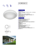 Immagine di PLAFONIERA SOFFITTO E PARETE - E27 - IP54 BIANCO MARC