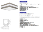 Immagine di PLAFONIERA SOFFITTO E PARETE - 2XE27 - IP44 - NICHEL SATINATO JURBA QUADRATO