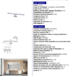 Immagine di PLAFONIERA LED CON APPOGGIO SU MOBILE - IP44 NW - CROMO ASTIM