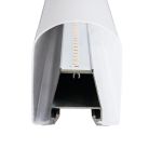 Immagine di LAMPADA DA PARETE CON INTERRUTTORE A LED - 15W BIANCO / CROMO ROLSO