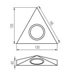 Immagine di LAMPADA SOTTOPENSILE G4 12V IP20 - CROMATO OPACO ZEPO