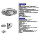 Immagine di FARETTO INCASSO ORIENTABILE ROTONDO - 30° - DIM 82 - FORO 70/75 - EVIT ALLUMINIO 