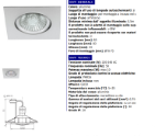 Immagine di FARETTO A INCASSO ORIENTABILE QUADRATO - DIM 82*82 - FORO 70/75 - 30° - TESON ALLUMINIO 