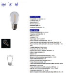 Immagine di LAMPADINA LED PER ESTERNO - ST64 0,5W - E27 - 87*45