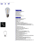 Immagine di LAMPADINA LED PER ESTERNO - ST64 0,5W - E27 - 87*45