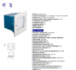 Immagine di SEGNAPASSO A INCASSO QUADRATO - IP54 - 0,6W - 4000K - FORO 65X65 - 70*50 - TAXI CROMO OPACO