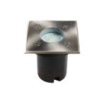 Immagine di FARO CARRABILE A INCASSO QUADRATO - GORDO LED - 1W - 6500K - 80° - IK 08 - IP 67 - DIM95*95