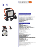 Immagine di FARO PORTATILE STATO LED - 4000K IP65 - IK 07 - 120°