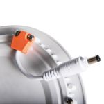 Immagine di FARETTO / PANNELLO LED - IP44/20 - 6W - DIM. 120 - FORO 106 - ROUNDA BIANCO - NW