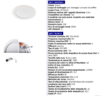 Immagine di FARETTO / PANNELLO LED - IP44/20 - 110° - 12W - DIM. 169 - FORO 158 - ROUNDA BIANCO