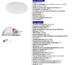 Immagine di FARETTO / PANNELLO led - IP44/20 - 110° - 18W - DIM. 220 - FORO 208 - ROUNDA BIANCO