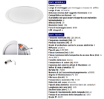Immagine di FARETTO / PANNELLO LED - 110° -  IP44/20 - 24W - DIM. 296 - FORO 280 - ROUNDA BIANCO - NW