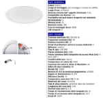 Immagine di FARETTO / PANNELLO LED - 110° -  IP44/20 - 24W - DIM. 296 - FORO 280 - ROUNDA BIANCO