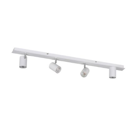 Immagine di FARETTI DIREZIONALI DA SOFFITTO E PARETE - EVALO 4XGU10 - BIANCO