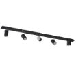 Immagine di FARETTI DIREZIONALI DA SOFFITTO E PARETE - EVALO 5XXGU10 - NERO