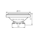 Immagine di LAMPADA LED AR111 - 40° - 13W - G53 - 12V