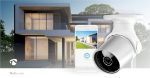 Immagine di SmartLife Telecamera per esterni Wi-Fi | Full HD 1080p | IP65 | Cloud Storage (opzionale) / microSD (non inclusa) | 12 V DC | Con sensore di movimento | Visione notturna | Argento / Bianco