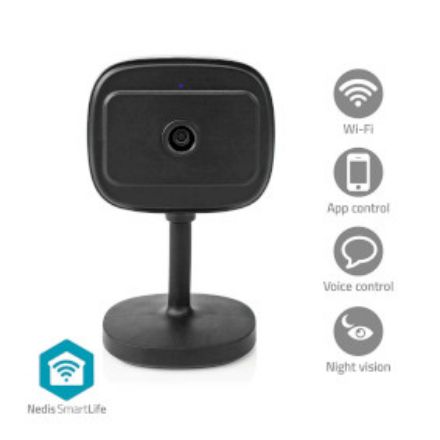 Immagine di Telecamera interna SmartLife Wi-Fi | Full HD 1080p | Cloud Storage (opzionale) / microSD (non inclusa) / Onvif | Con sensore di movimento | Visione notturna