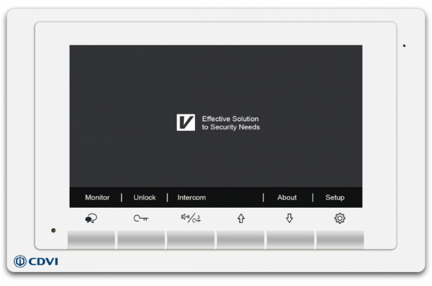 Immagine di Videocitofono Monofamiliare Kit CDV-17 - Monitor a colori da 7 Pollici