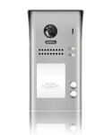 Immagine di Videocitofono - Postazione Esterna  con Lettore Badge - con visione a 170° - per videocitofonia a 2 fili - 1/2/4 PULSANTI