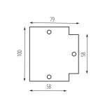 Immagine di Accessorio del sistema a binario TEAR PER COPERTURA "T" 