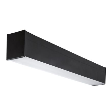 Immagine di APPARECCHIO LED LINEARE - ALDR - NERO - CON SISTEMA DALI - 573*58*65