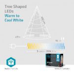 Immagine di LED Decorativo ALBERO SmartLife Wi-Fi | Bianco caldo a freddo | 200 LED's | 20.0 m | 5 x 4 m | Android™ / IOS