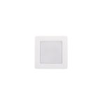 Immagine di FARETTO/PANNELLO QUADRATO TAVO LED A INCASSO - 5W - NW - IP44/20 - FORO 75*75 - 120° 