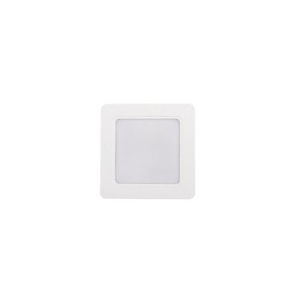 Immagine di FARETTO/PANNELLO QUADRATO TAVO LED A INCASSO - 5W - NW - IP44/20 - FORO 75*75 - 120° 