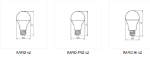 Immagine di Lampadina led RAPID V2 E27 - 4,9W - 180° - CAPACITA' LUMINOSA 41W