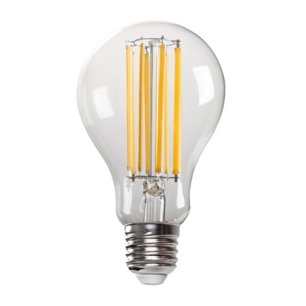 Immagine di LAMPADINA DECOR A FILAMENTO XLED A70 - E27 - 18W - 320° - CAPACITA' LUMINOSA 149W 