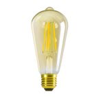 Immagine di LAMPADINA DECOR A FILAMENTO ST64  - E27 - 7W - 320° - CAPACITA' LUMINOSA 55W - 2700K 