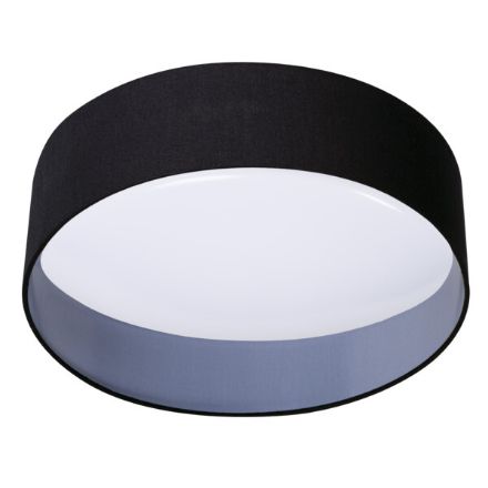 Immagine di PLAFONIERA LED RIFA LED 17,5W - 120° - IP20 - DIAM. 400 - BIANCO / NERO